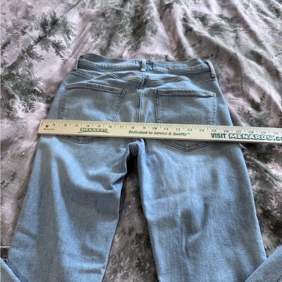 Agolde Blue Skinny Jeans Vintage Style Sz 29 cropped - Picture 6 of 9